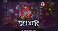 Desktop Screenshot of delvergame.com